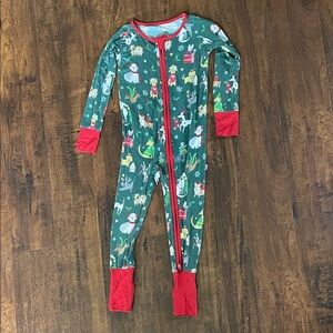 Little Sleepies Christmas pajamas